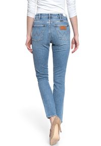 Wrangler - WRANGLER RETRO-SKINNY SPODNIE DAMSKIE VINTAGE NOISE W253WB058 112128002. Styl: retro, vintage #7