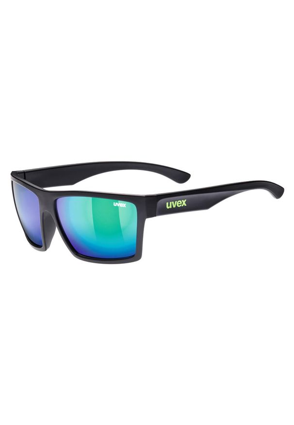 Okulary Uvex przeciwsłoneczne Lgl 29 Black Matt Green. Kolor: czarny, zielony, niebieski, wielokolorowy. Sport: turystyka piesza