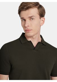 Pako Lorente - PAKO LORENTE - T-shirt polo zielony. Okazja: na co dzień. Typ kołnierza: polo. Kolor: niebieski, zielony. Materiał: bawełna. Sezon: jesień. Styl: casual #7