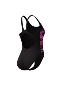 Strój pływacki jednoczęściowy damski Speedo HyperBoom Placement Muscleback. Kolor: czarny, wielokolorowy, pomarańczowy #2