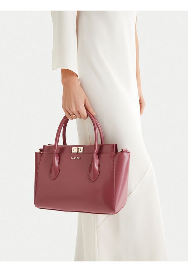 Lasocki Torebka CEO-LSK-L-020-09 Różowy. Kolor: różowy