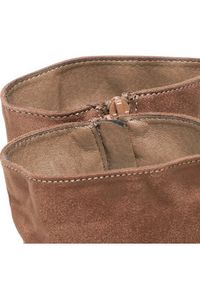 Clara Barson Botki WS5600-11 Brązowy. Kolor: brązowy. Materiał: skóra #5