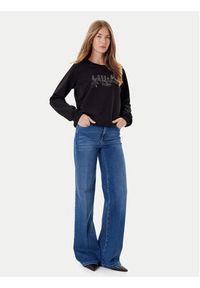 Liu Jo Sport Bluza TF5196 FS090 Czarny Regular Fit. Kolor: czarny. Materiał: bawełna. Styl: sportowy #5