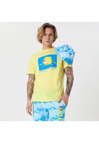 Sinsay - Koszulka SpongeBob - Żółty. Kolor: żółty