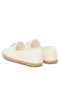 TOMMY HILFIGER - Tommy Hilfiger Espadryle Th Script Summer Espadrille FW0FW09240 Biały. Kolor: biały. Materiał: materiał #3