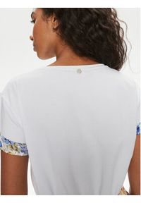 Liu Jo Sukienka codzienna MA4114 J7821 Biały Regular Fit. Okazja: na co dzień. Kolor: biały. Materiał: syntetyk. Typ sukienki: proste. Styl: casual #5