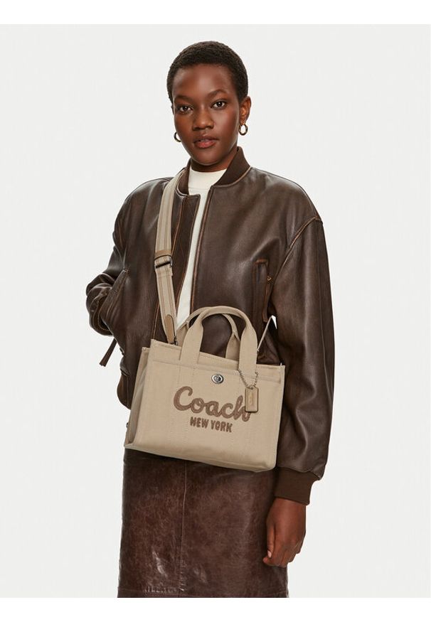 Coach Torebka Cargo CP164 Beżowy. Kolor: beżowy