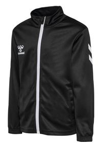 Dziecięcy dres Hummel Logo. Kolor: czarny. Materiał: dresówka. Styl: sportowy, elegancki