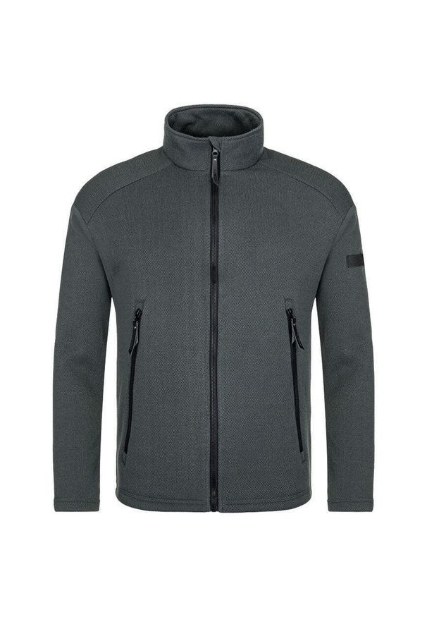 GLENMUIR - Męski Sportowy Sweter Loap Gaelmar 2XL - Komfort i Ciepło. Kolor: szary