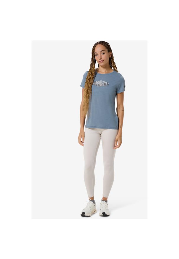 Koszulka SUPER.NATURAL W CANADIAN WOODS TEE. Kolor: szary, niebieski, wielokolorowy