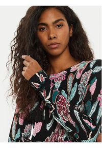 Desigual Sweter Manchester 24WWJF41 Czarny Regular Fit. Kolor: czarny. Materiał: wiskoza #5