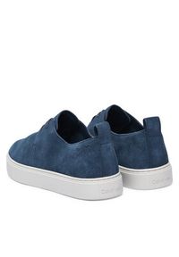 Calvin Klein Półbuty Hybrid Clean Derby Su HM0HM02324 Niebieski. Kolor: niebieski. Materiał: zamsz, skóra #3