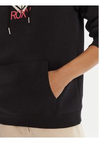 Roxy Bluza ERJFT05020 Czarny Regular Fit. Kolor: czarny. Materiał: bawełna #5