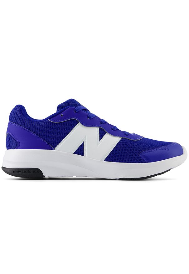 Buty dziecięce New Balance GK578RB - niebieskie. Kolor: niebieski. Materiał: guma, materiał, syntetyk. Szerokość cholewki: normalna. Sport: bieganie