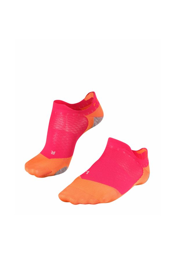 Ochraniacze stóp dla kobiet Falke RU5 Invisible. Kolor: czerwony, wielokolorowy, różowy