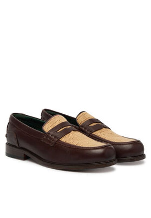 Clarks Półbuty CraftJames Lo 26186423 Brązowy. Kolor: brązowy. Materiał: skóra