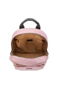 Wittchen - Damski plecak nylonowy z kieszeniami z przodu różowy. Kolor: różowy. Materiał: nylon. Wzór: aplikacja. Styl: elegancki #5