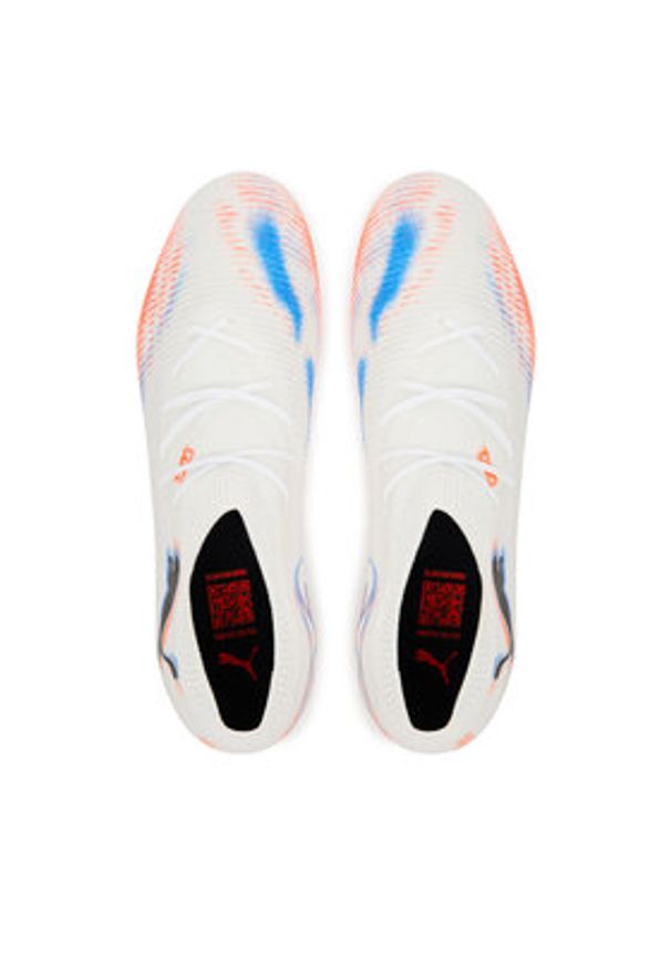Puma Buty do piłki nożnej Future 8 Match Fg/Ag 108593 01 Biały. Kolor: biały. Materiał: materiał, syntetyk