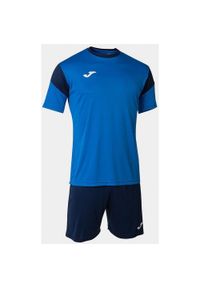 Zestaw Sportowy Joma Phoenix Royal L dla Mężczyzn. Kolor: niebieski. Materiał: dresówka. Sport: piłka nożna