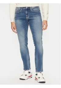 Tommy Jeans Jeansy Scanton DM0DM20535 Niebieski Slim Fit. Kolor: niebieski