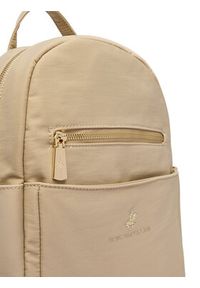 Beverly Hills Polo Club Plecak CEOWB-BHPC-L-006-09 Beżowy. Kolor: beżowy. Materiał: materiał #4