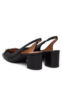 Love Moschino - LOVE MOSCHINO Czółenka JA10175G1OIE0000 Czarny. Kolor: czarny. Materiał: skóra #4