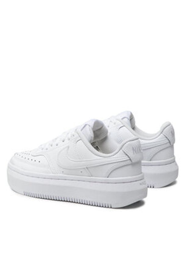 Nike Sneakersy Court Vision Alta Ltr DM0113 100 Biały. Kolor: biały. Materiał: skóra. Model: Nike Court
