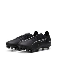 Buty piłkarskie uniseks Puma Ultra 5 Match FG/AG. Kolor: biały, wielokolorowy, czarny. Materiał: materiał, syntetyk, tkanina. Sport: piłka nożna