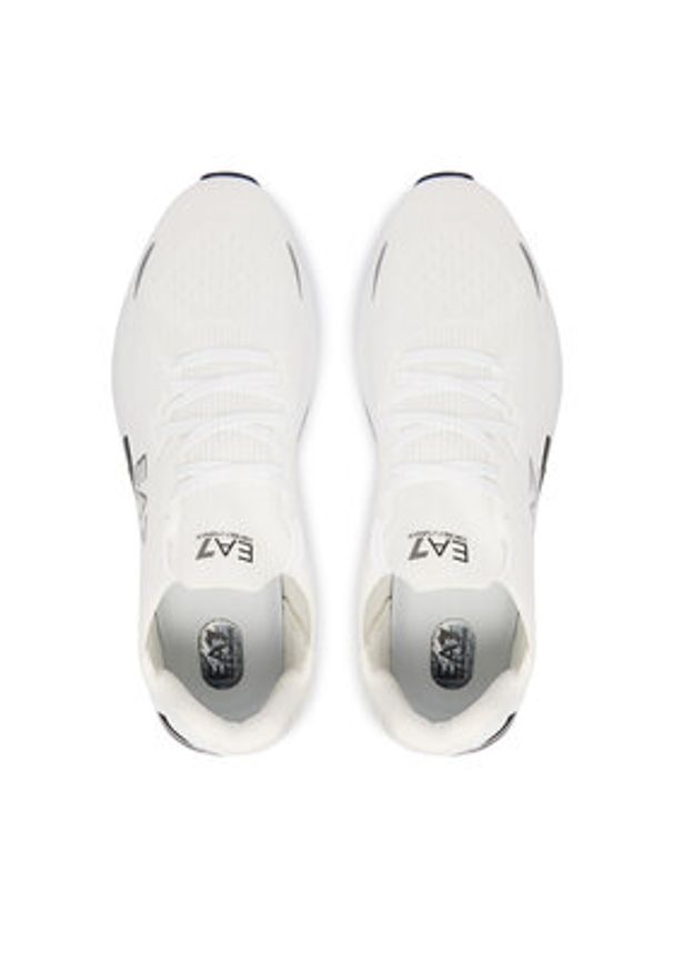 EA7 Emporio Armani Sneakersy 7X000652 AF18639 MZ021 Biały. Kolor: biały. Materiał: materiał