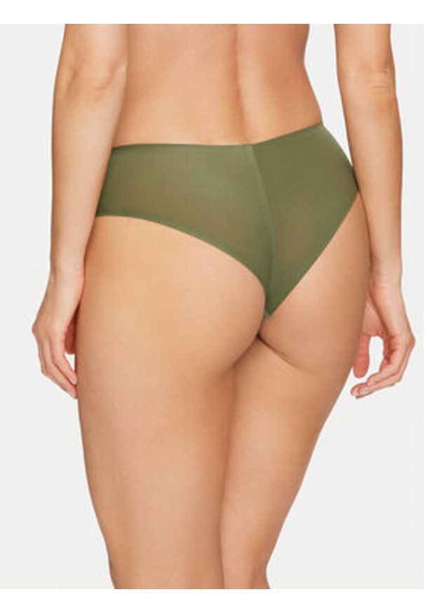 Chantelle Figi brazylijskie Soft Stretch C10630 Zielony. Kolor: zielony. Materiał: syntetyk