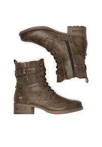 Mustang Trzewiki 1229-521 Brązowy. Kolor: brązowy. Materiał: materiał #2