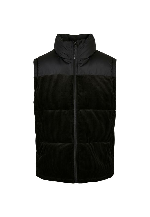 Kurtka Urban Classics Cord. Kolor: czarny. Materiał: puch