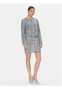 Guess Marynarka W5GL26 WH7I0 Szary Regular Fit. Kolor: szary. Materiał: syntetyk #3