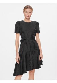 DKNY Sukienka koktajlowa DD3JQ466 Czarny Regular Fit. Kolor: czarny. Materiał: syntetyk. Styl: wizytowy #1