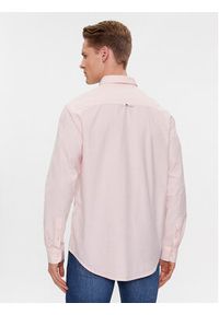 Tommy Jeans Koszula Oxford DM0DM18335 Różowy Regular Fit. Kolor: różowy. Materiał: bawełna #4