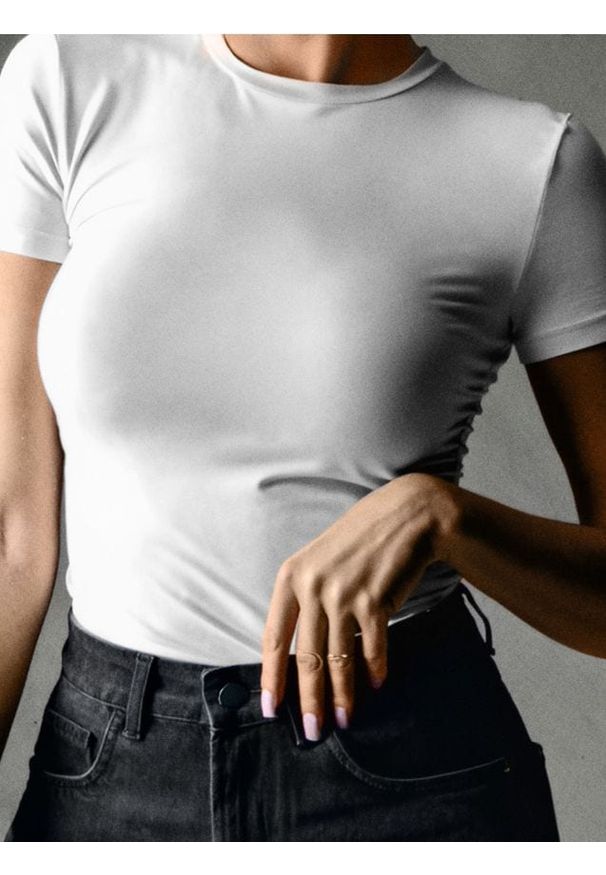 Sinsay - Bluzka - biały. Kolor: biały