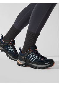 CMP Trekkingi Rigel Low Wmn Trekking Shoes Wp 3Q54456 Granatowy. Kolor: niebieski. Materiał: skóra, nubuk #1