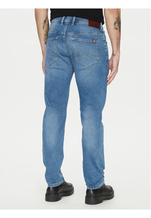 Mustang Jeansy Oregon 1014374 Niebieski Slim Fit. Kolor: niebieski