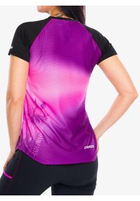 CRAZY - Koszulka treningowa damska Crazy Shirt Alpinstar. Kolor: fioletowy