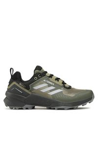 Adidas - Trekkingi adidas. Kolor: zielony. Technologia: Gore-Tex. Model: Adidas Terrex. Sport: turystyka piesza #1