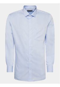 Pierre Cardin Koszula 11001/000/0151 Błękitny Modern Fit. Kolor: niebieski. Materiał: bawełna