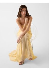 Marciano Guess Sukienka codzienna 181909 Żółty Classic Fit. Okazja: na co dzień. Kolor: żółty. Typ sukienki: proste. Styl: casual #6
