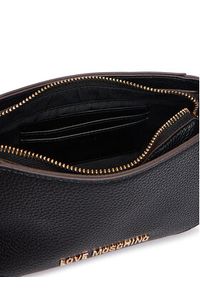 Love Moschino - LOVE MOSCHINO Torebka JC4096PP1PLT1000 Czarny. Kolor: czarny. Materiał: skórzane #3