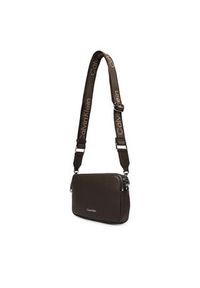 Calvin Klein Torebka Webbing 2X Strap Camera Bag LV04F3656G Czerwony. Kolor: czerwony. Materiał: skórzane #3