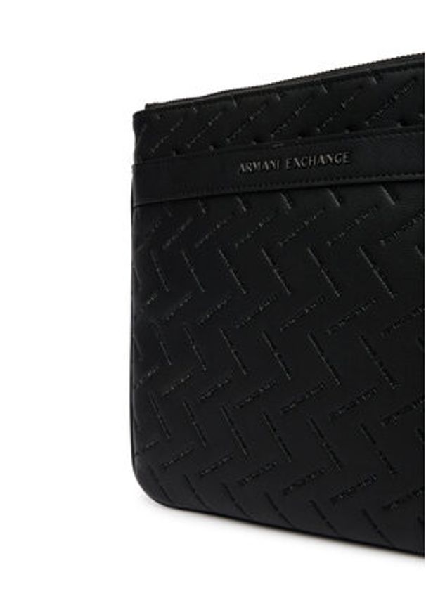 Armani Exchange Saszetka XM002597 AF22652 UC001 Czarny. Kolor: czarny. Materiał: skóra