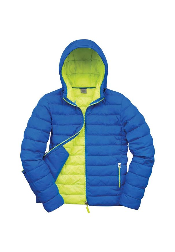 RESULT - Kurtka puchowa męska Result Snowbird. Kolor: wielokolorowy, szary, pomarańczowy. Materiał: puch. Styl: elegancki