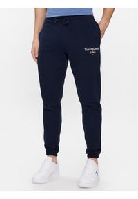 Tommy Jeans Spodnie dresowe Entry DM0DM18935 Granatowy Slim Fit. Kolor: niebieski. Materiał: bawełna #1