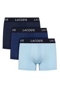 Lacoste Komplet 3 par bokserek 5H2394 Kolorowy. Materiał: syntetyk. Wzór: kolorowy #5