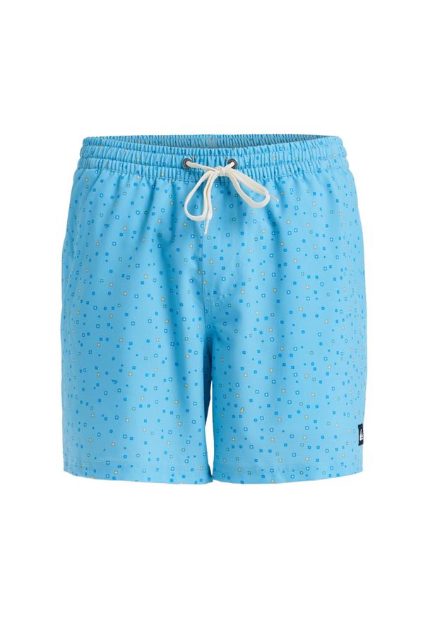 Quiksilver - Szorty kąpielowe dla Mężczyzn SURFSILK STRAIGHT 16" Niebieski. Kolor: niebieski. Materiał: poliester, materiał, elastan. Styl: sportowy