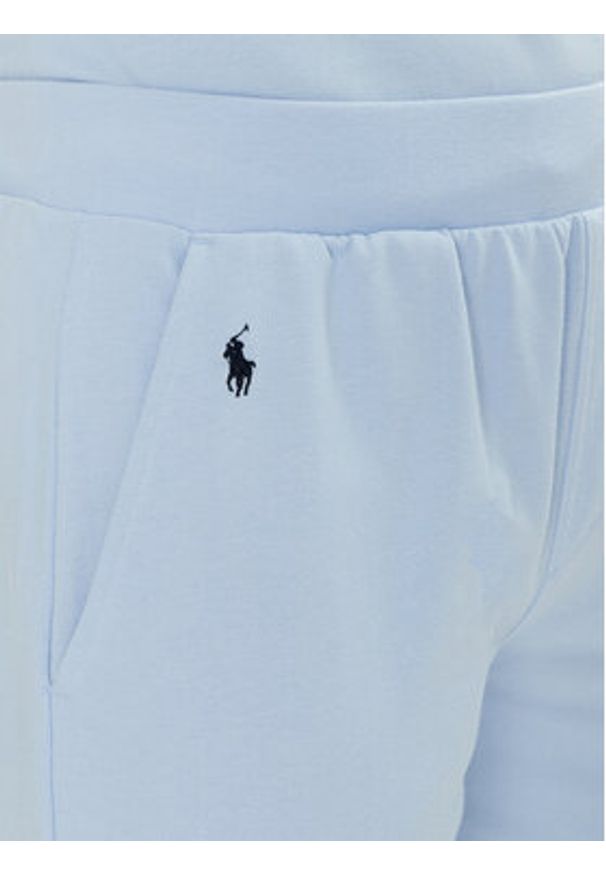 Polo Ralph Lauren Szorty sportowe 714966107002 Niebieski Regular Fit. Kolor: niebieski. Materiał: bawełna, syntetyk. Styl: sportowy